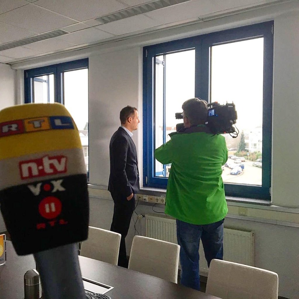 Interview für RTL Aktuell - Mieten steigen weiter an
