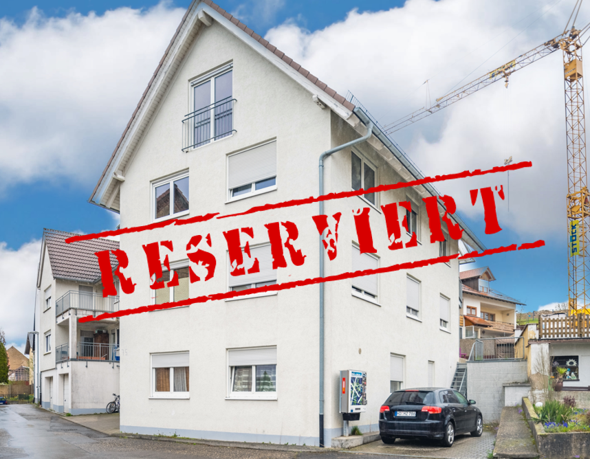 – derzeit reserviert – RENDITEWUNDER: Voll vermietetes Mehrfamilienhaus mit 8% Bruttorendite nahe Waibstadt