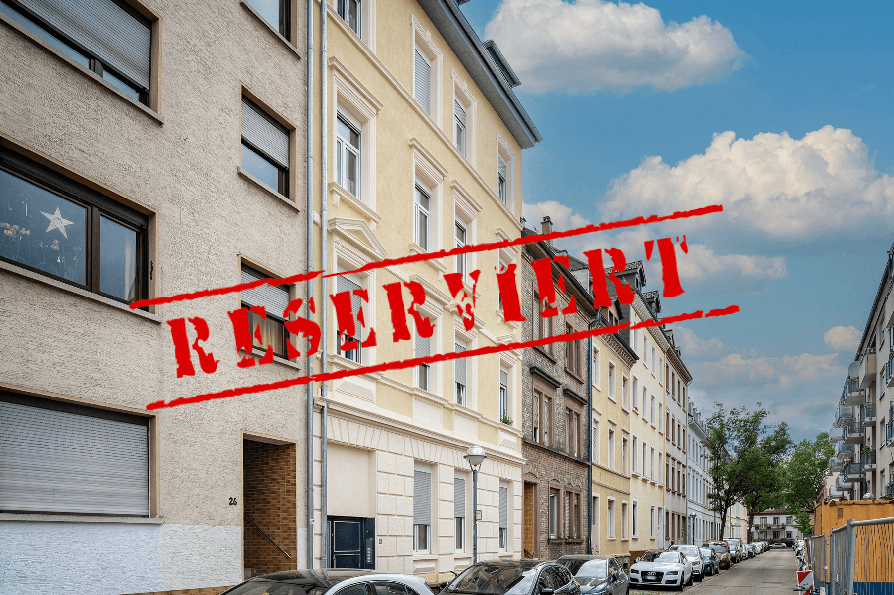 -derzeit reserviert- ADRETT: Saniertes Mehrfamilienhaus direkt hinter dem Citypark in der Karlsruher Südstadt