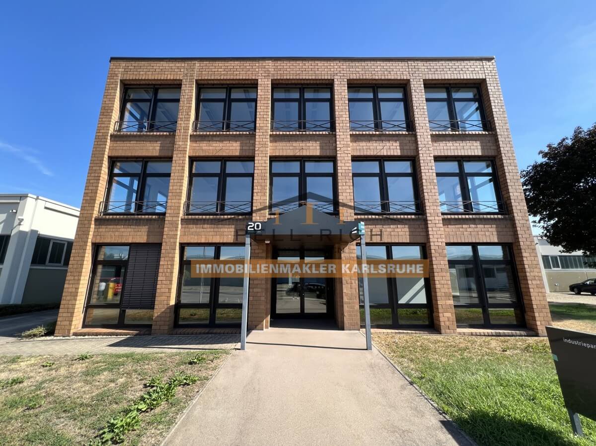 FÜR KREATIVE KÖPFE: modernes Bürohaus mit guter Anbindung in Ettlingen-West zu vermieten