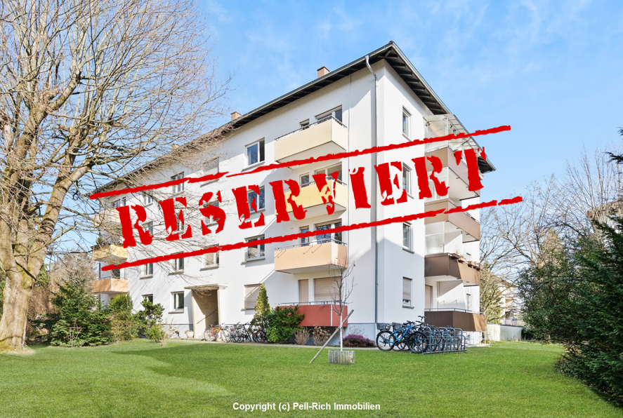 – derzeit reserviert – CHARMANT: 2-Zimmer ETW mit 2 Balkonen in Top-Lage der Karlsruher Oststadt