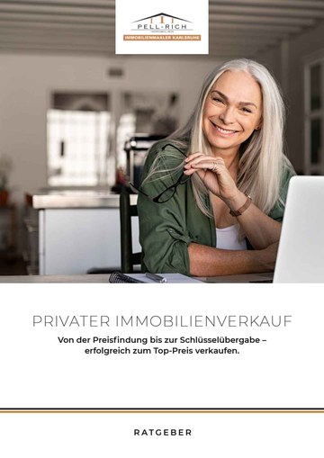 Titelblatt des Ratgebers „Privater Immobilienverkauf“ von Pell-Rich Immobilien